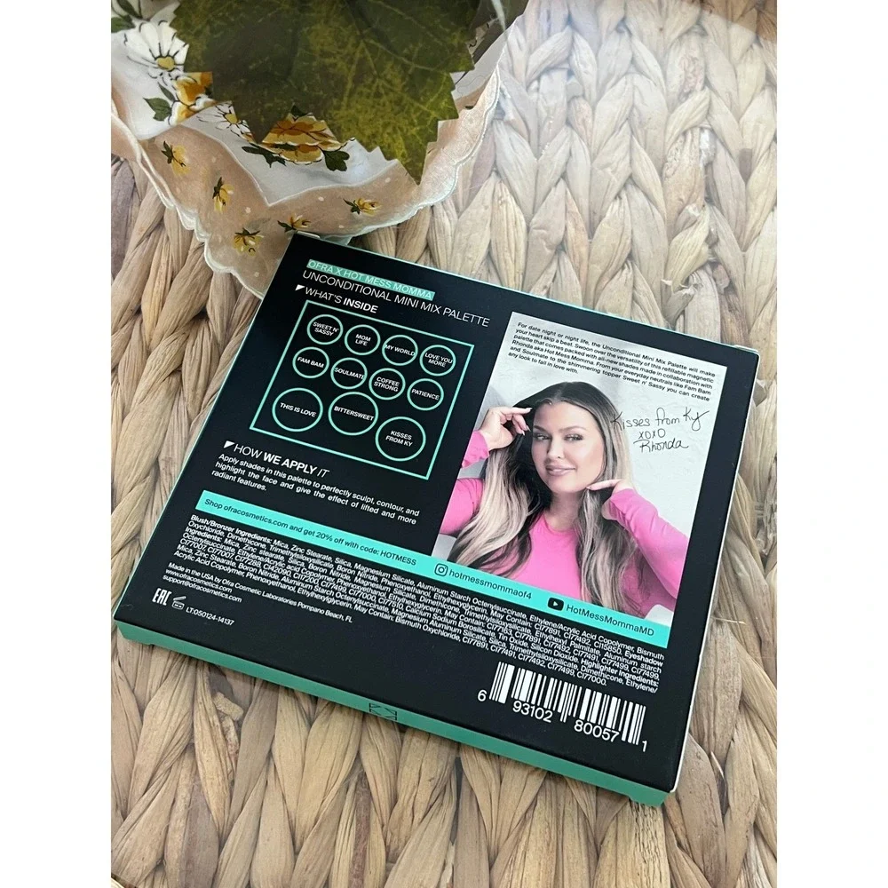 OFRA x Hot Mess Momma Unconditional Mini Mix Palette Makeup‎ Face Eye 21g NEW